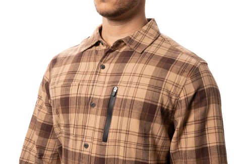 Amped Long Sleeve Flannel Shirt